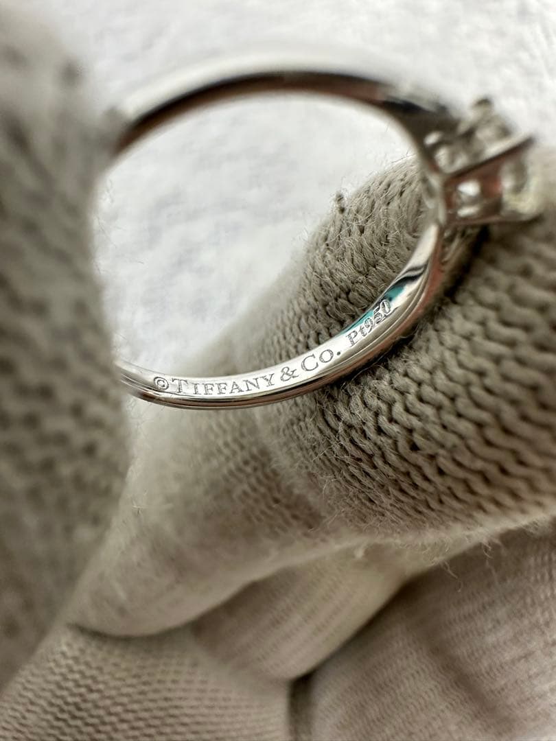 Tiffany Ring 0.28Ct Pt950