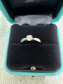 Tiffany Ring 0.28Ct Pt950