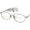 Gucci Glasses Metal Eyewear Gold Mm717