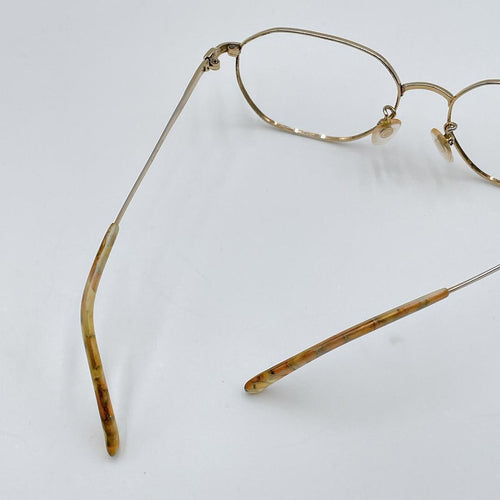 Gucci Glasses Metal Eyewear Gold Mm717
