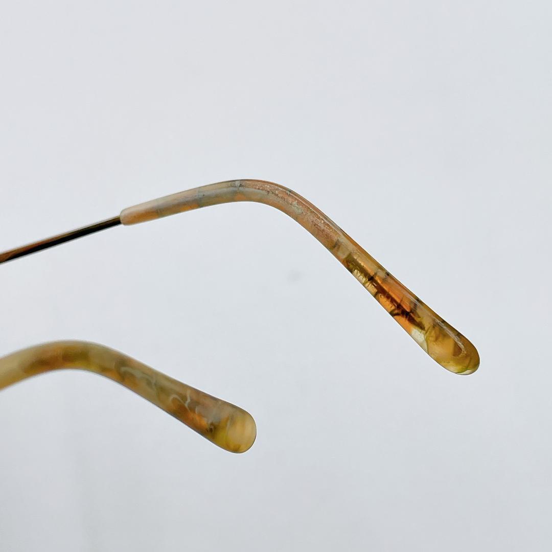 Gucci Glasses Metal Eyewear Gold Mm717