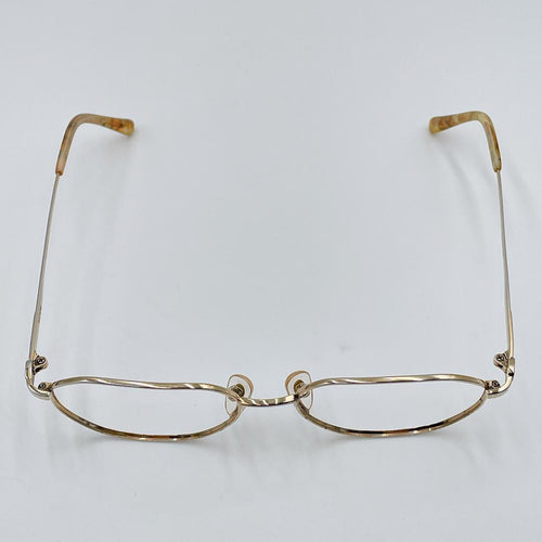Gucci Glasses Metal Eyewear Gold Mm717