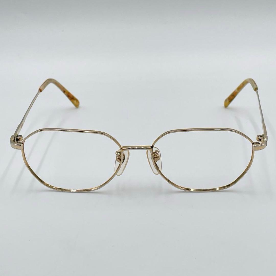 Gucci Glasses Metal Eyewear Gold Mm717