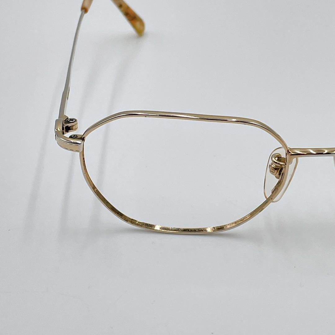 Gucci Glasses Metal Eyewear Gold Mm717