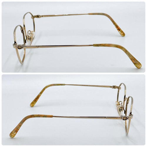 Gucci Glasses Metal Eyewear Gold Mm717