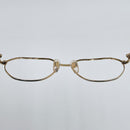 Gucci Glasses Metal Eyewear Gold Mm717