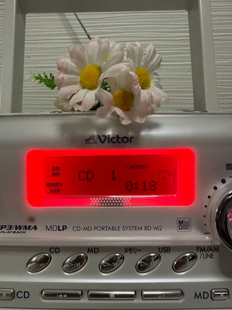 Victor Cd Md Cassette Deck Rd-M2 Clavia Cd-Md