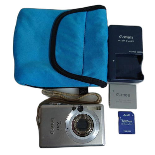 Compact Digital Camera Canon Ixy 70 Pc1193