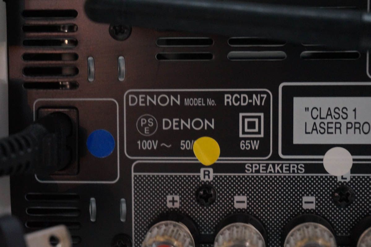 Mini -Component Denon Cd Rcd-N7