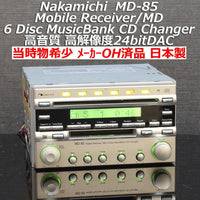 Nakamichi Decks, Players Changers Md/6 Cd Md-85 Oh