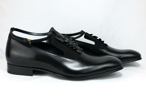 Gucci Dress Business Shoes Mary Janes Shezan Gross Grain 9 483976 Azm50