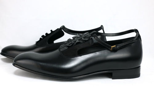 Gucci Dress Business Shoes Mary Janes Shezan Gross Grain 9 483976 Azm50