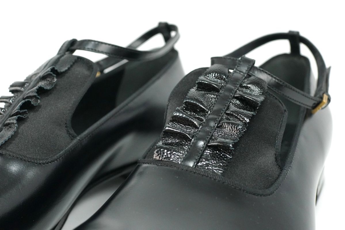 Gucci Dress Business Shoes Mary Janes Shezan Gross Grain 9 483976 Azm50