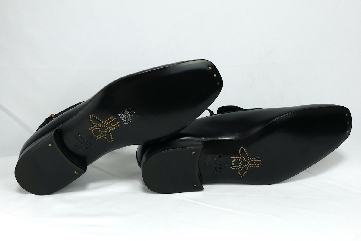 Gucci Dress Business Shoes Mary Janes Shezan Gross Grain 9 483976 Azm50