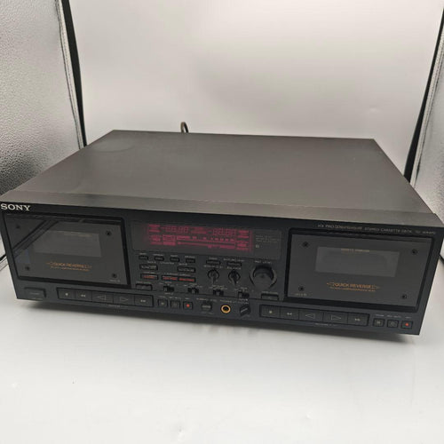 Sony Cd, Md Cassette Decks Tc-Wr870