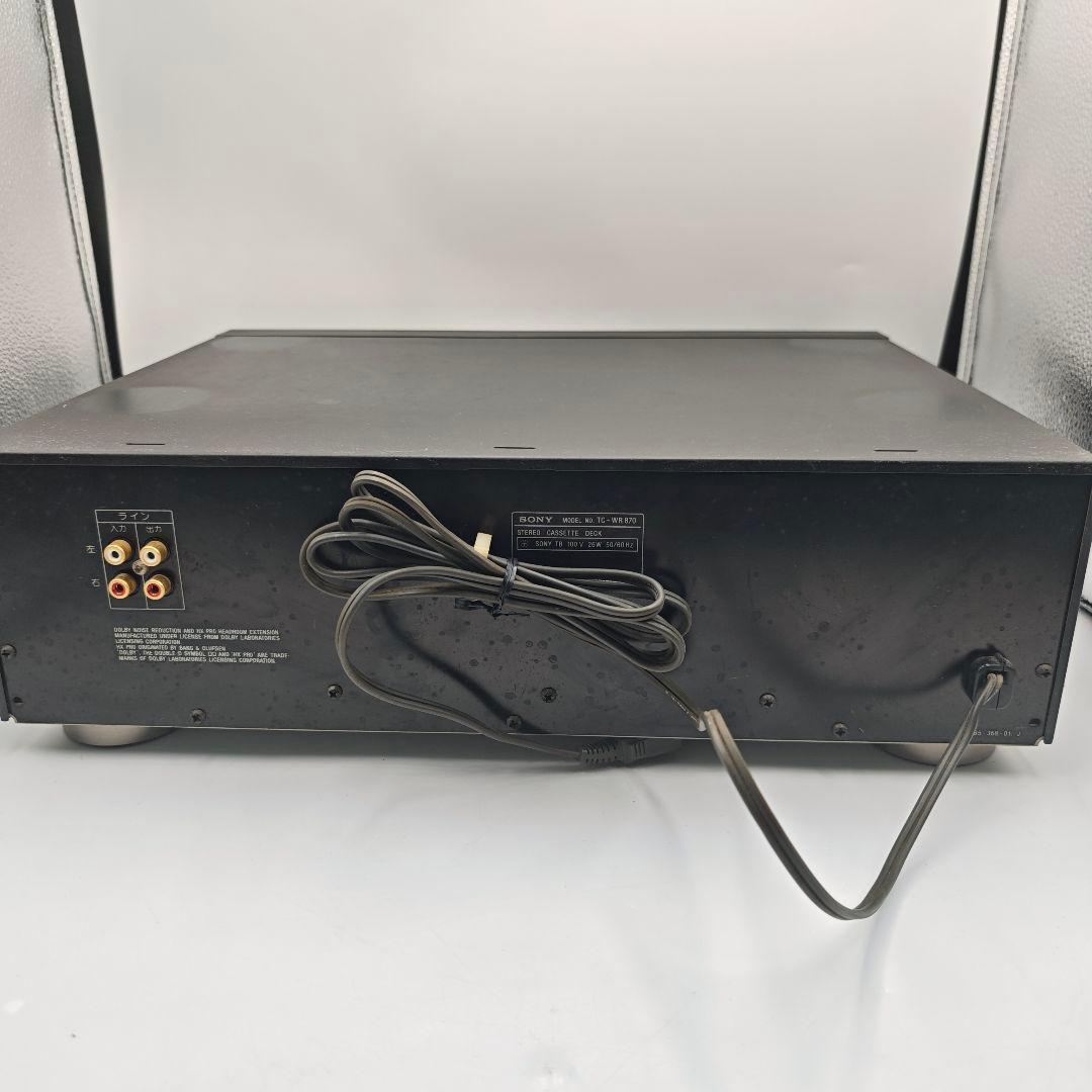 Sony Cd, Md Cassette Decks Tc-Wr870