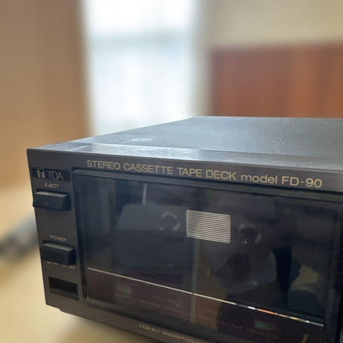 Cd Md Cassette Deck Toa Fd-90