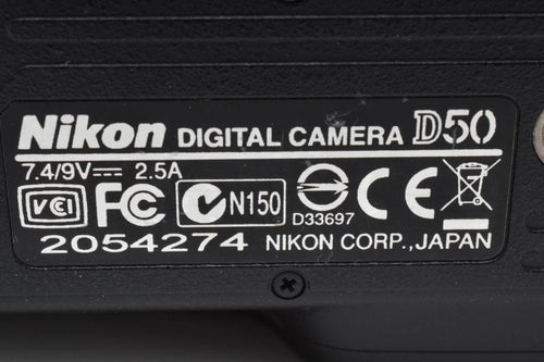 Digital Slr 6,063 Nikon D50 #21599