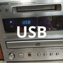 Denon Mini Component Systems Usb/Widefm/Am/Aux