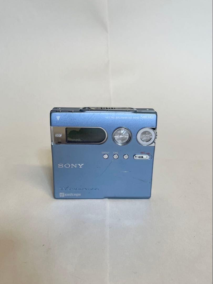 Sony Portable Md Player Mz-N910