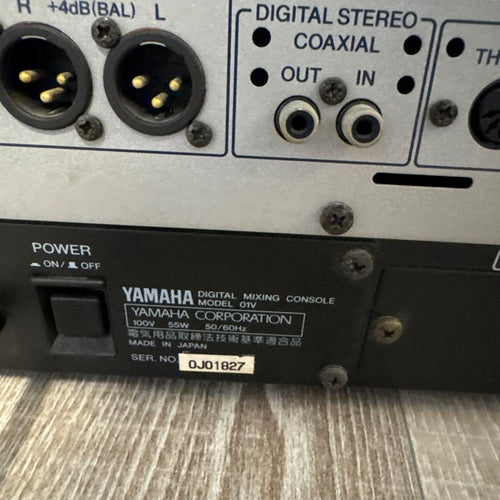 Yamaha Digital Mixers 01V