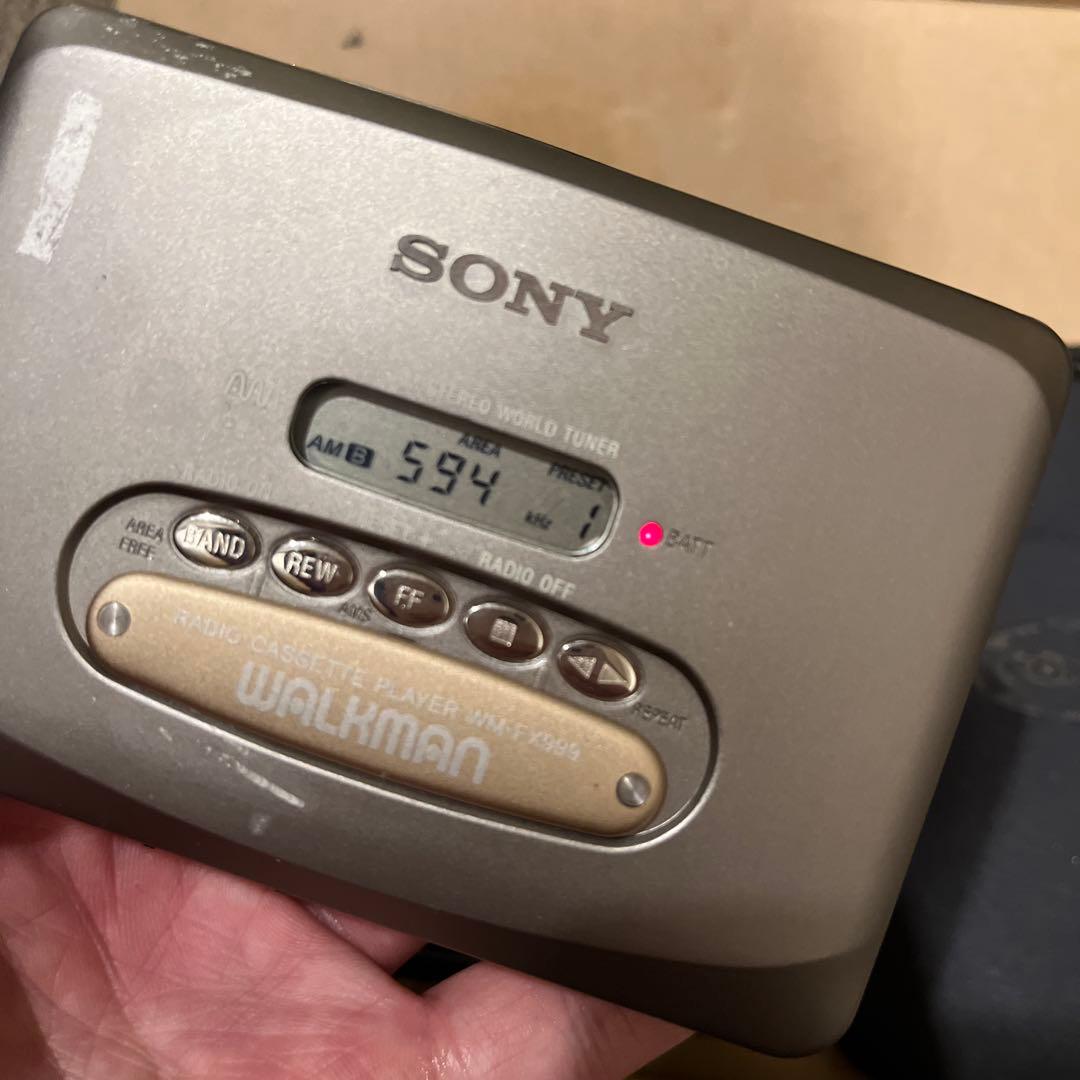 Sony Cassette Players Walkman Wm-Fx999