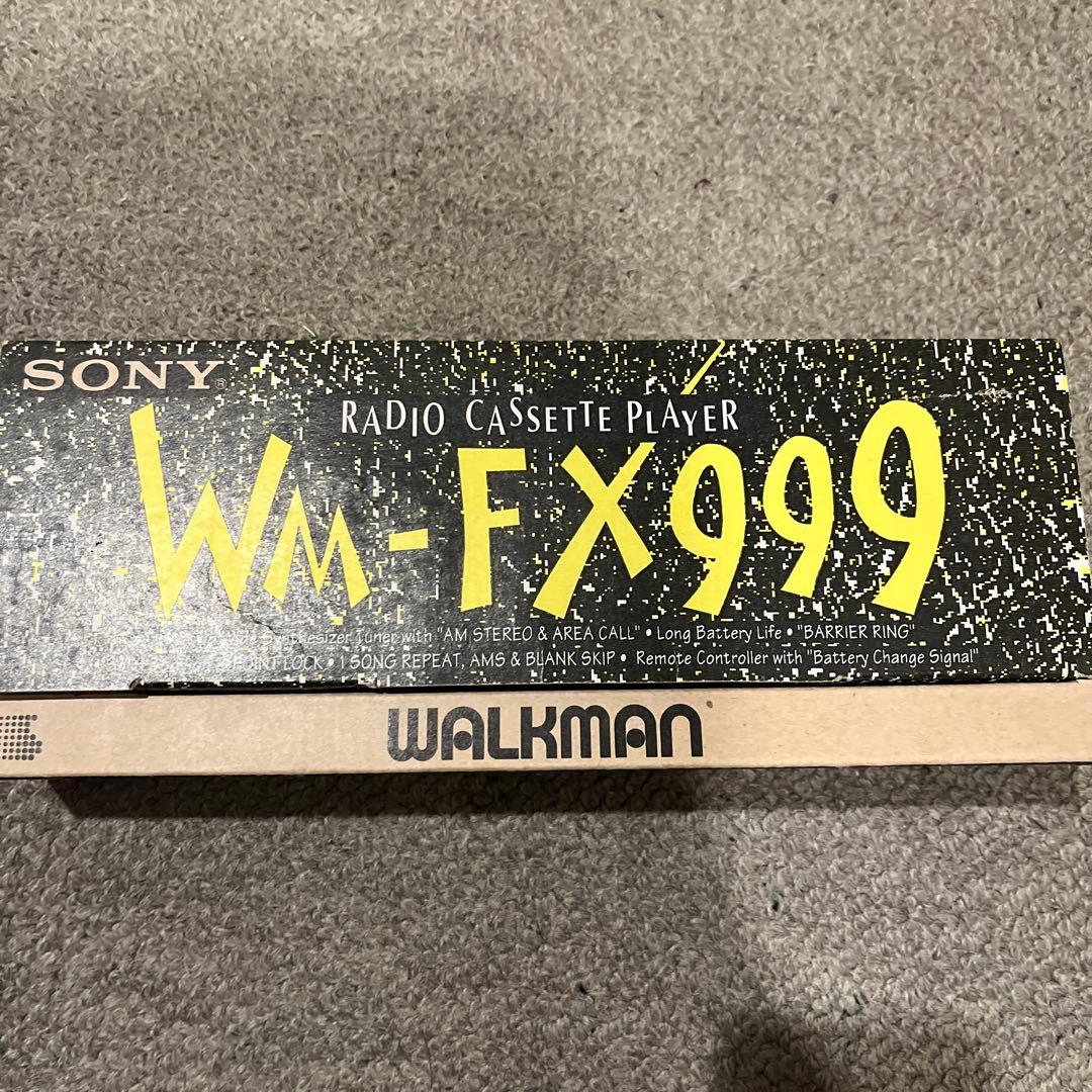 Sony Cassette Players Walkman Wm-Fx999