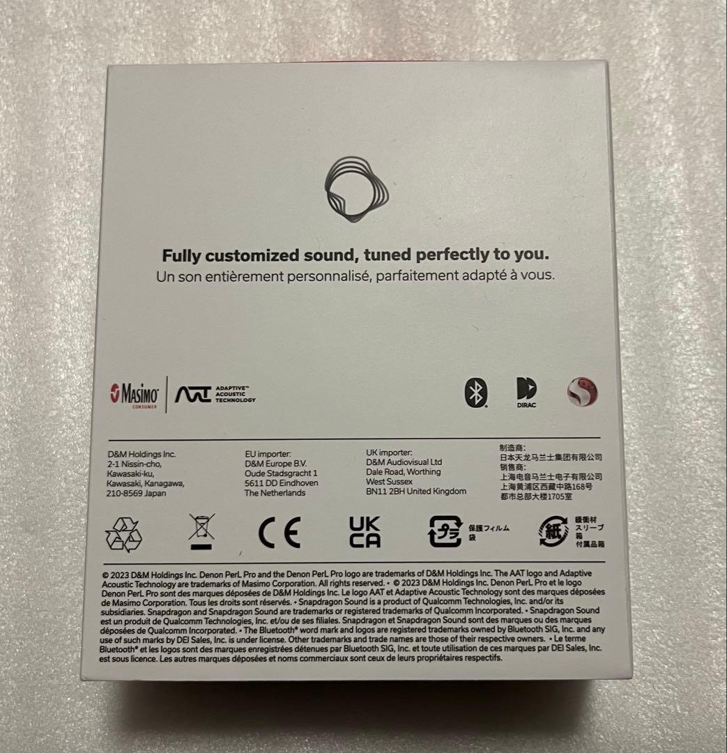 Denon Wireless Earphone Perl Pro