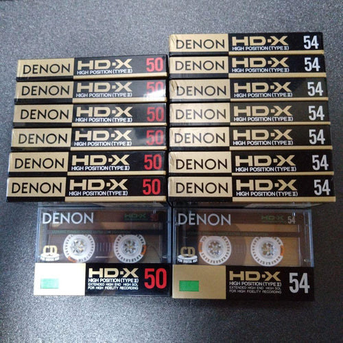 Denon Cassette Tape 15 Hd X 50 X54