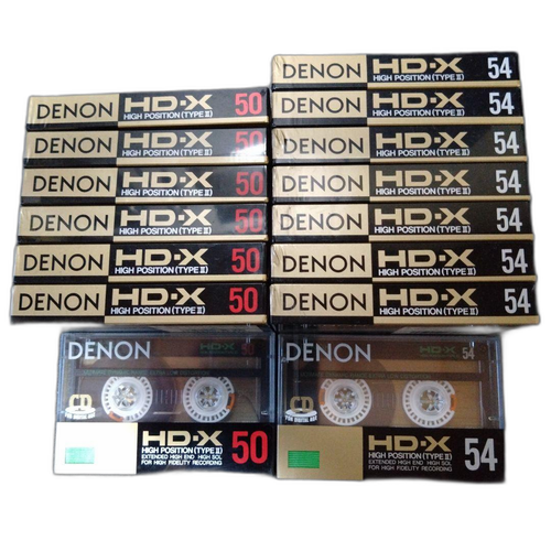 Denon Cassette Tape 15 Hd X 50 X54