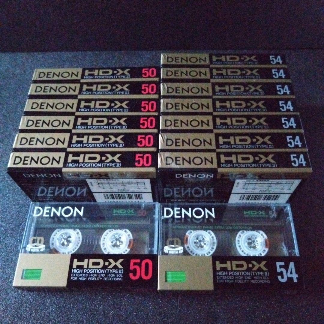 Denon Cassette Tape 15 Hd X 50 X54