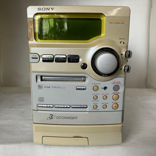 Cd, Md Cassette Decks Sony Cmt-Px5