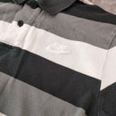 Nike Polo Shirts Border Shirt Black Gray 00S E