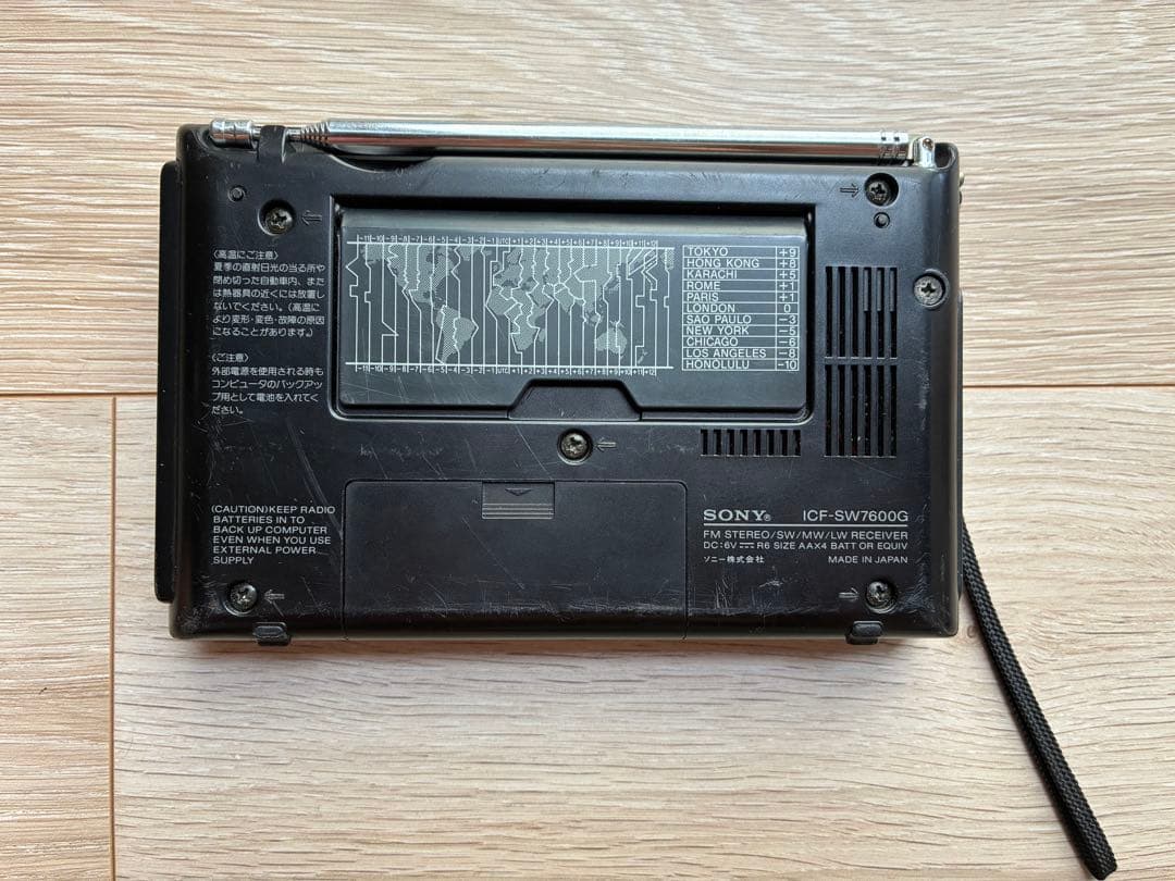 Sony Radio Tuners Icf-Sw7600G