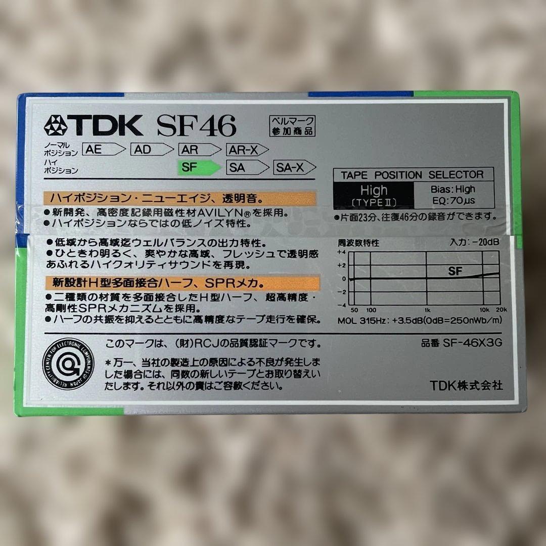 Tdk Cassette Tapes Sf 46 3