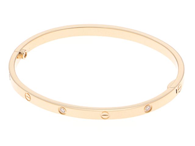 Cartier Bracelet Bl/Sm/Yg/17.3G/#16 B6079417 K18 K18Yg 471