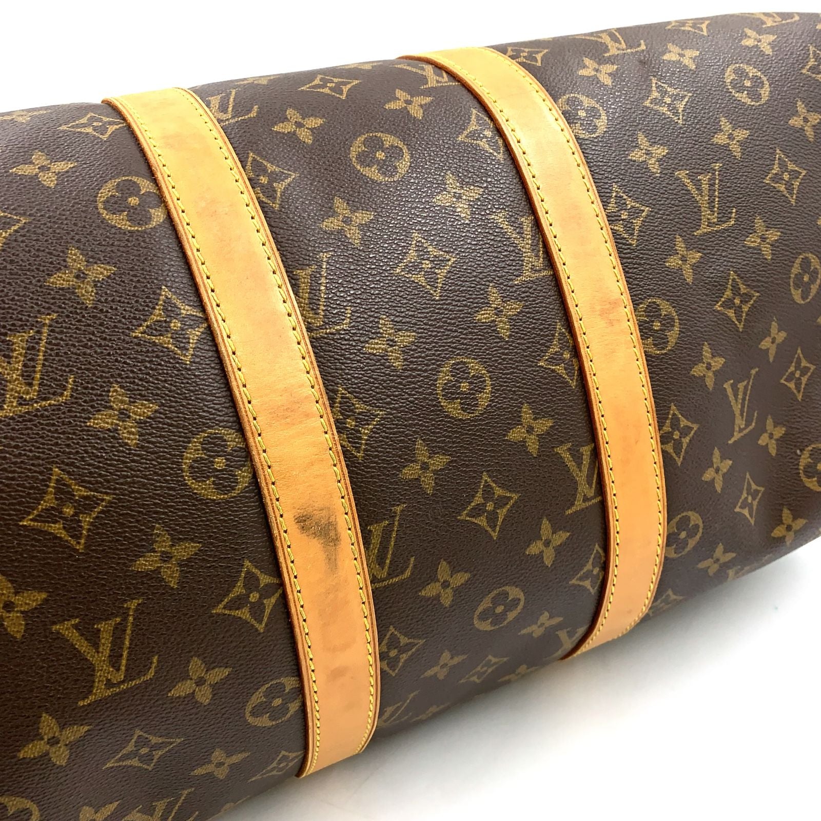 Louis Vuitton Boston Bag Travel 45 Pvc M41428