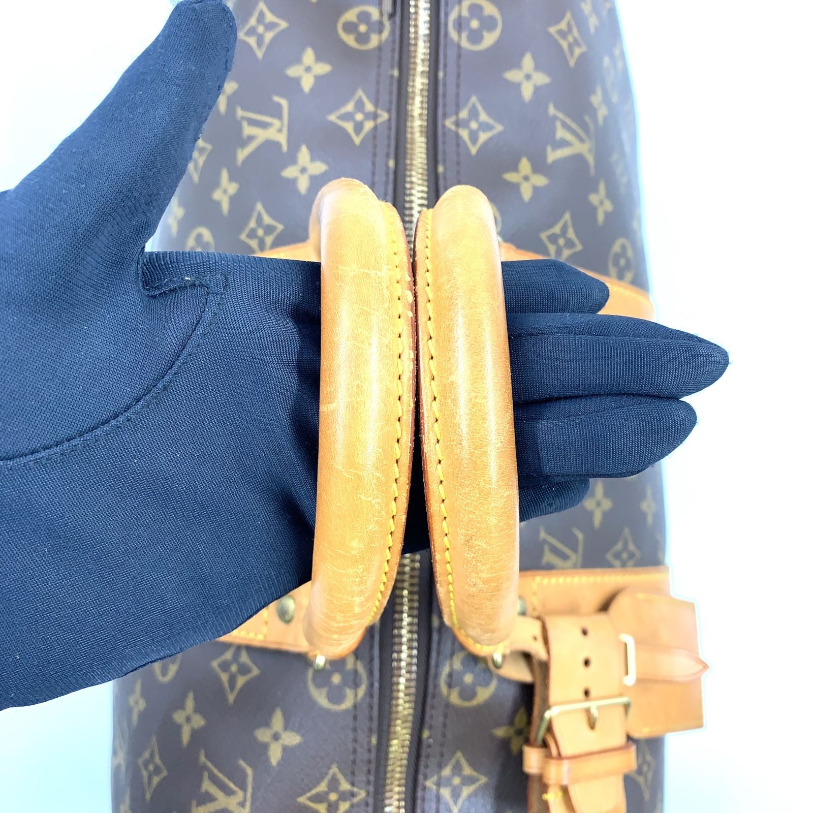 Louis Vuitton Boston Bag Travel 45 Pvc M41428