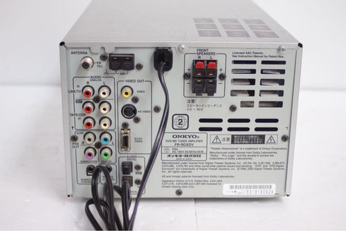 Onkyo Mini Component Systems Fr-7Gxdv Cd Md Dvd