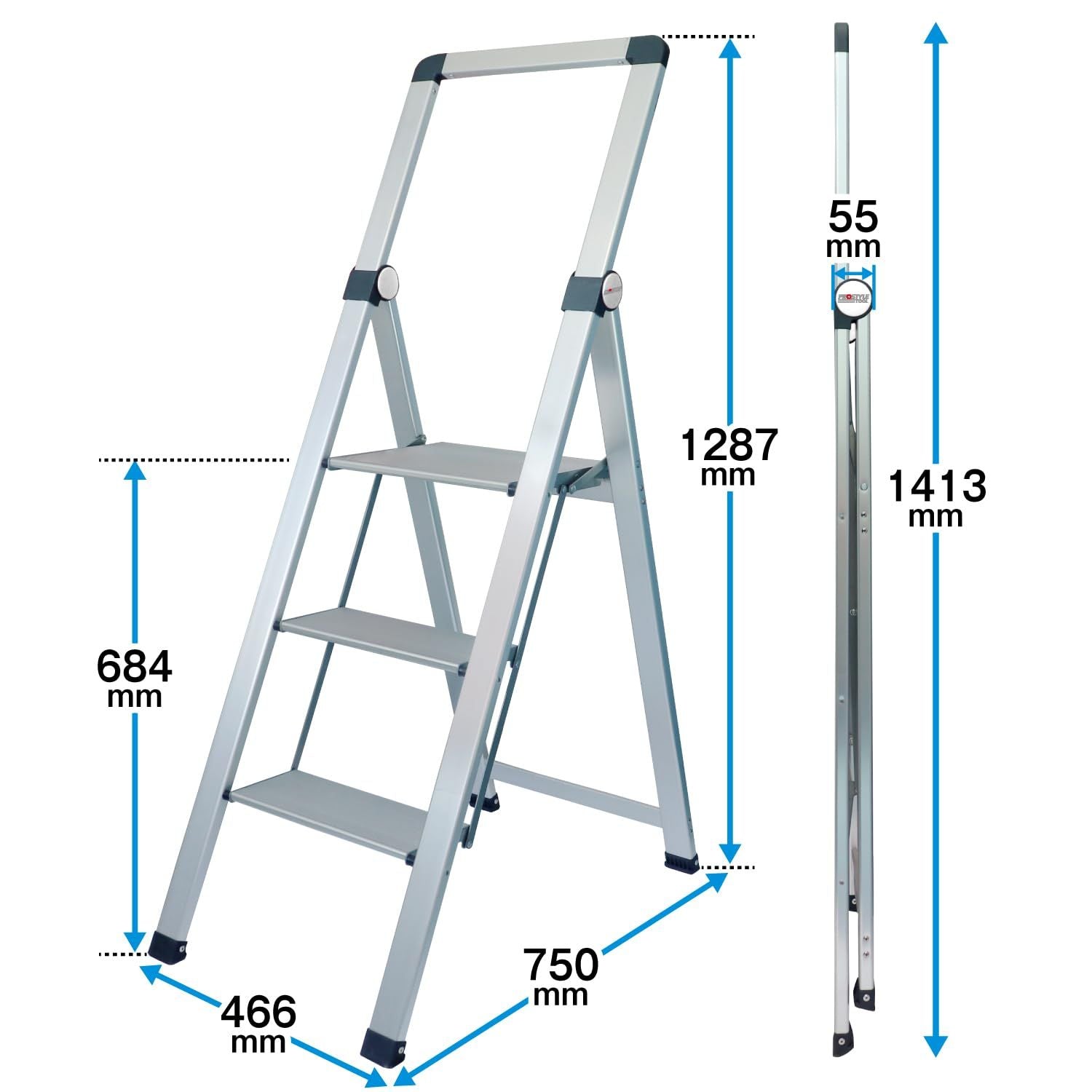 Stepladder Stepping Platform Psl-3Df