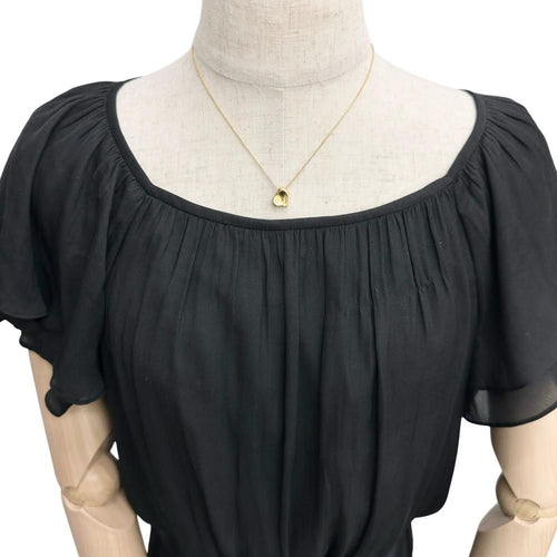 Tiffany Necklace Tiffany&Co./ K18 18 4.3G Gd