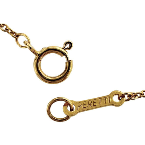 Tiffany Necklace Tiffany&Co./ K18 18 4.3G Gd