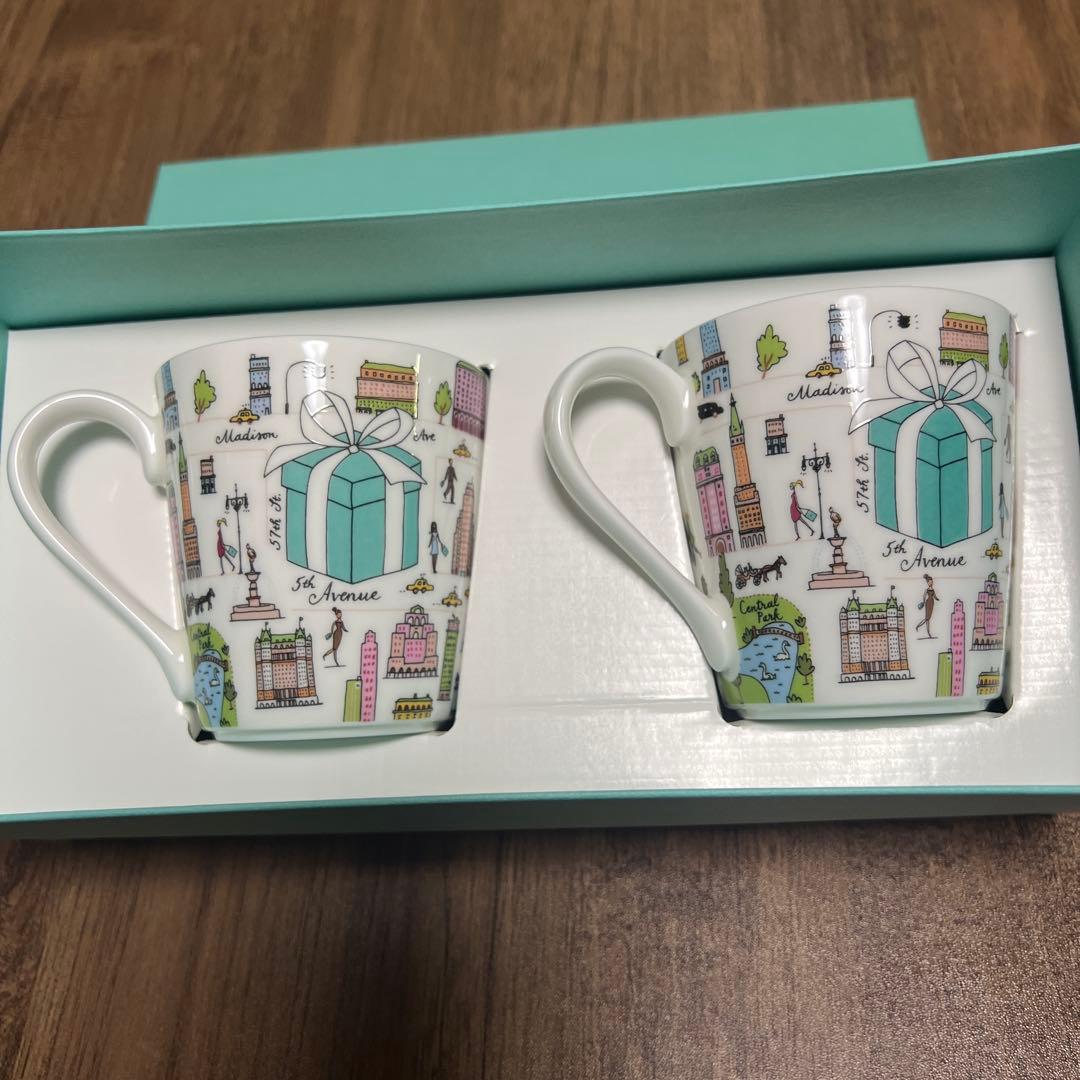 Tiffany Mugs Tiffany&Co. 5Th Avenue