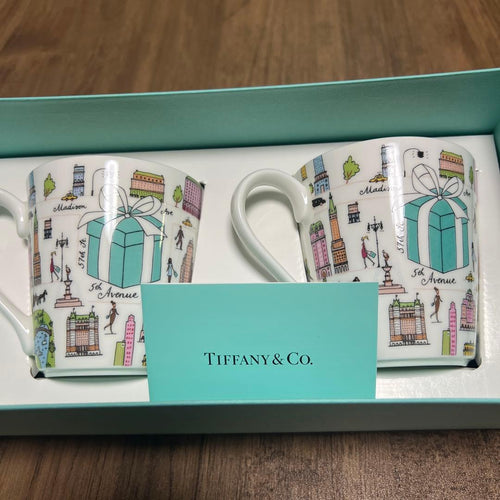 Tiffany Mugs Tiffany&Co. 5Th Avenue