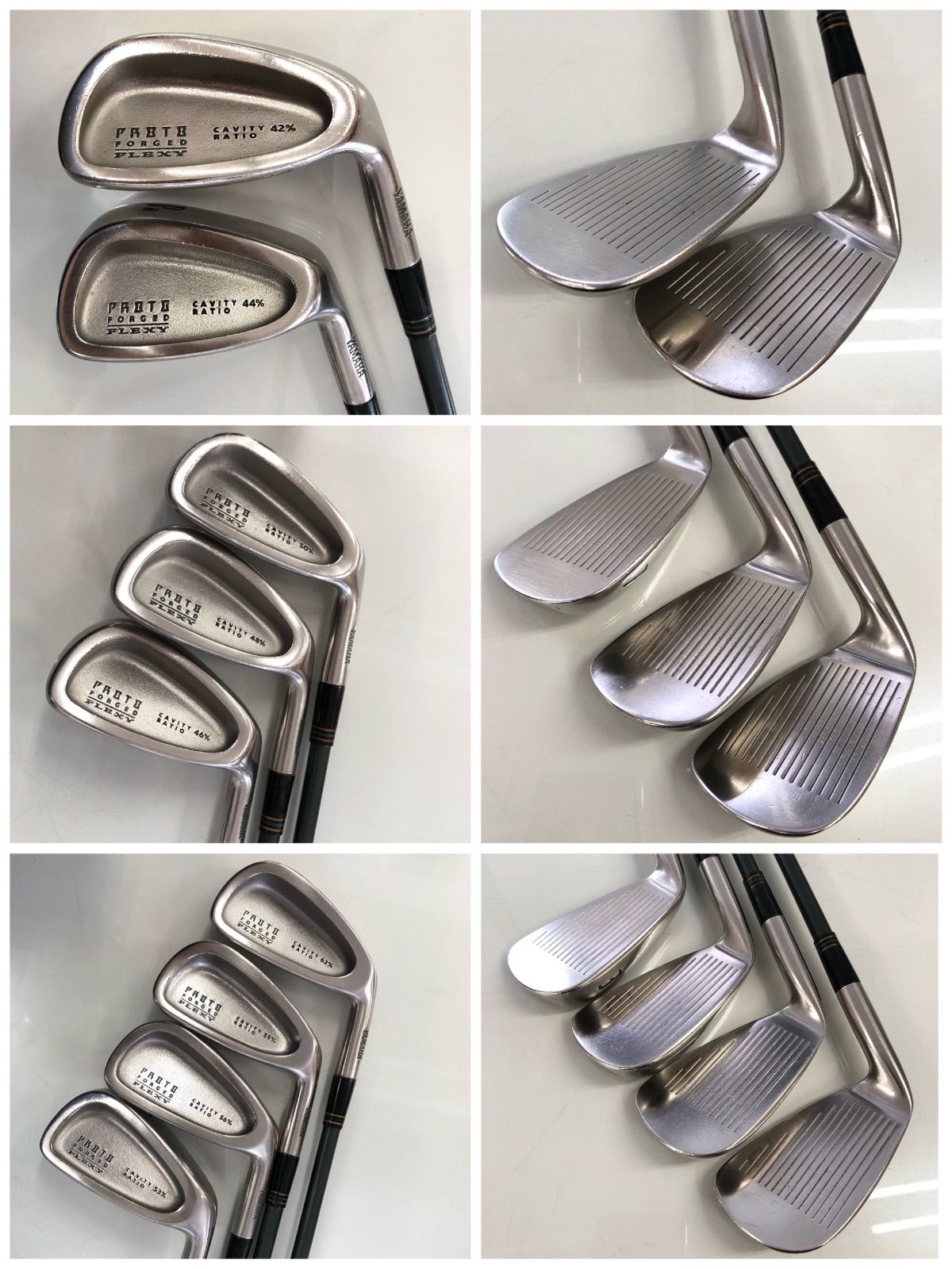 Yamaha Iron Set Proto Forged Flexy 9 Golf Pride Mcc Teams