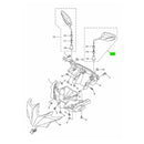 Yamaha Motor Mirror 7 X Cygnus Dr2-F6280-00