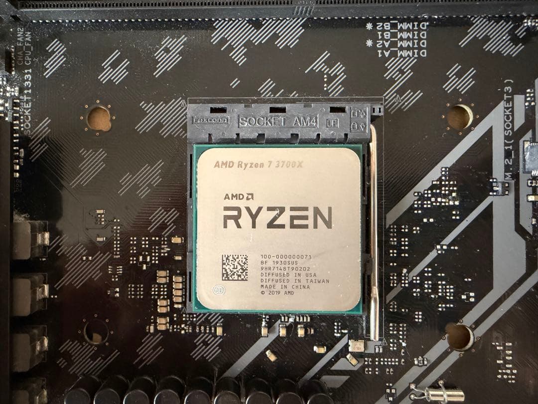 Cpus Tuf B450-Pro Gaming+Amd Ryzen 7 3700X