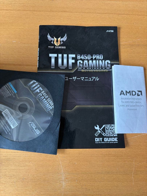 Cpus Tuf B450-Pro Gaming+Amd Ryzen 7 3700X