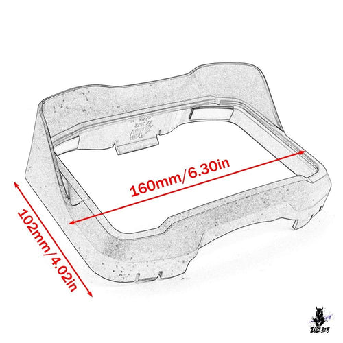Meter Xsr900/Mt-09 2021-2025