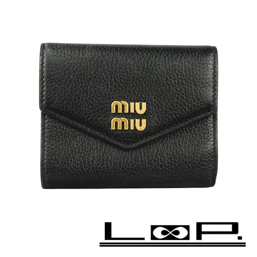 Miu Caltical Wallet 472077 10 11 9.5 2Cm Ab